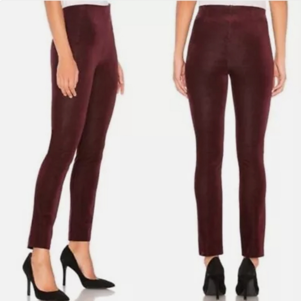 New Theory Navalane burgundy Pants